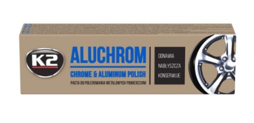 LEŠTIACA PASTA NA CHROM A HLINÍK K2 120G