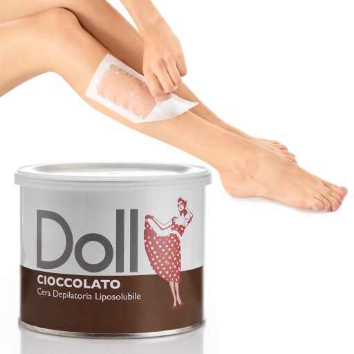 DOLL Xanitalia Depilačný depilačný vosk v plechovke CIOCCOLATO 400ml