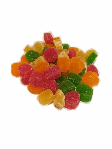 KANDIDOVANÝ ANANÁS ZMES KOCKOVÝ 500g ECOBI