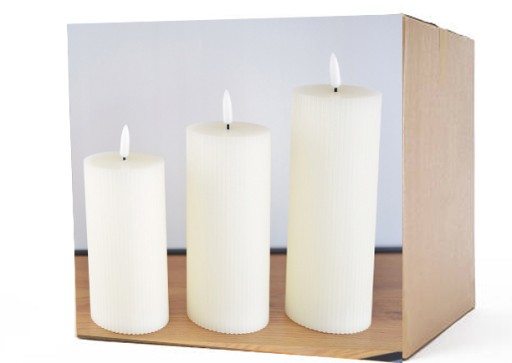Led sviečka imitácia vosku 11cmx5cm