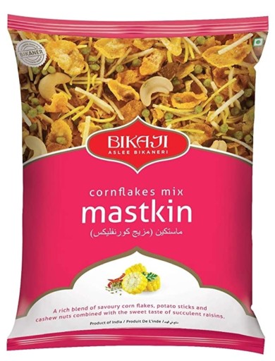 BIKAJI CORNFLAKES MIX MASTKIN snack mix vločiek a kešu 200g