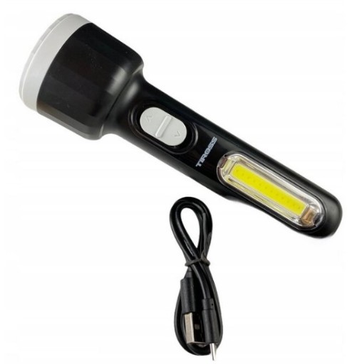 NABÍJATEĽNÁ BATERKA S 3W + 2W COB LED