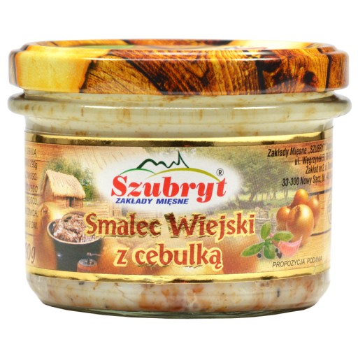 Vidiecka bravčová masť s cibuľou v dóze 180g Szubryt