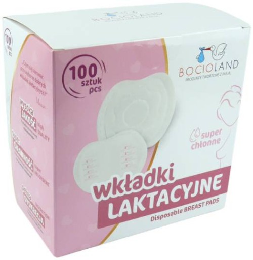 BOCIOLAND Big Pack vložky na dojčenie 100 ks