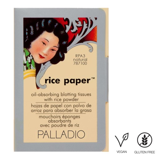 Palladio - Rolovacie papiere - ryžový prášok - prírodný