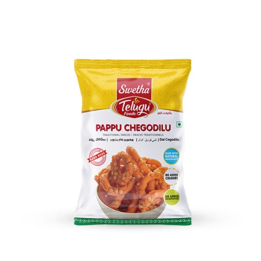 Indický snack Pappu Chegodilu Go Within Telugu Foods 150g
