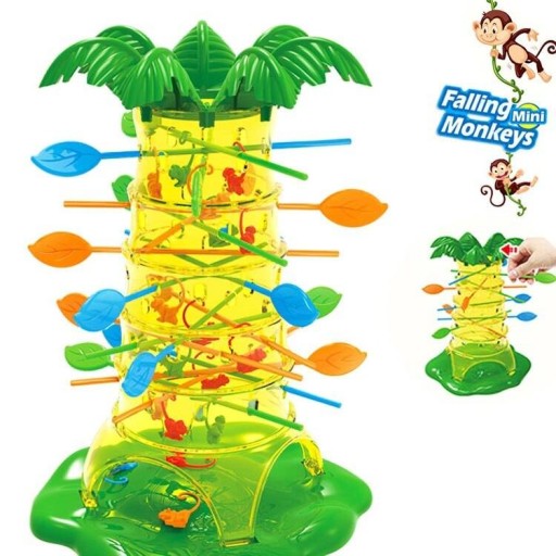 Hra Falling Monkeys je arkádová hra s palicami a palicami