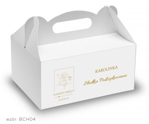 Tortové boxy na Krst + personalizácia