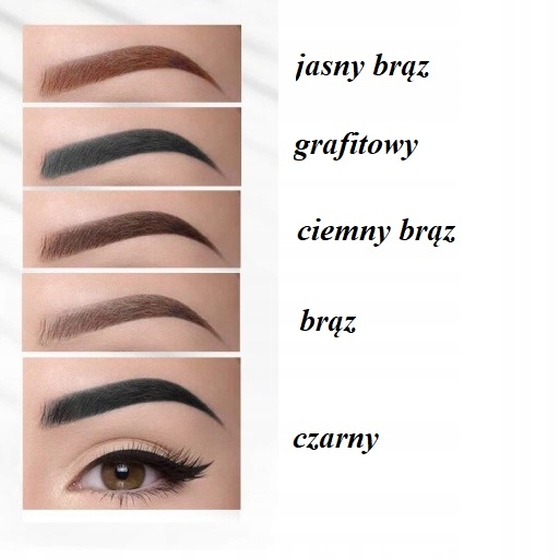 OZNAČOVACIE PERO NA OBOČIE MICROBLADING 4v1 HENNA Č.1