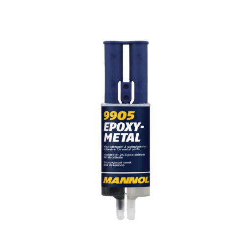 EPOXIDOVÉ LEPIDLO NA KOV EPOXIDOVÉ KOVOVÝ MANNOL NA HLINÍK OCEĽ 24 ML