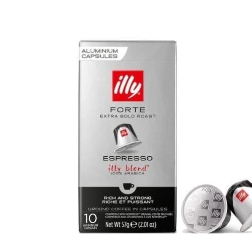Kapsule pre Nespresso illy Forte Extra Bold Roast 10 kusov