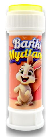 Malé mydlové bubliny na ruky pre mačiatko