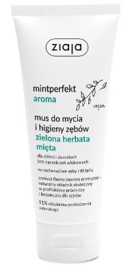 Pena na zubnú kefku ZIAJA MINTPERFEKT, mätový čaj