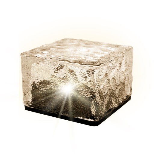 ZÁHRADNÁ LAMPA NA HNANIE KOCKY ĽADU 7x7cm