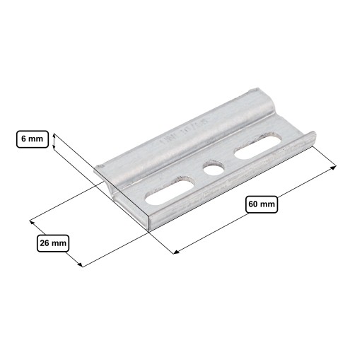 MONTÁŽNA PÁSKA PRE NASTAVITEĽNÝ PRÍvesok 26x60 mm