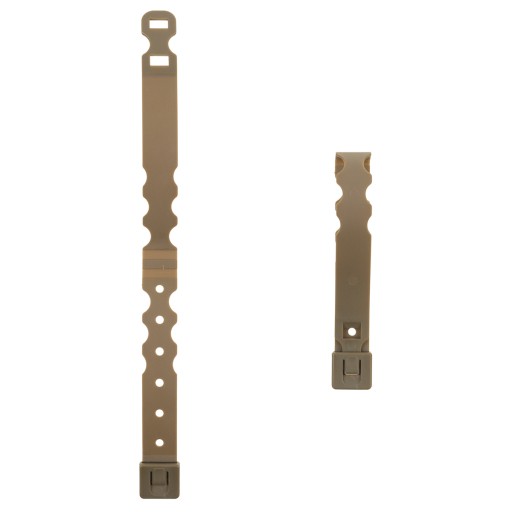 Malice Clip Long Polymer MOLLE Adaptér Clip Long Strap 2 ks - Coyote