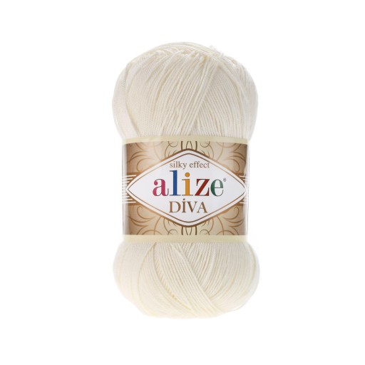 Priadza Diva - 62 J. Krémová Alize