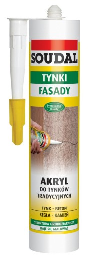 Silikón akrylátová fasáda 280ml Soudal