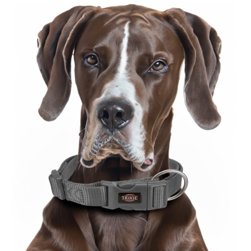 Prémiový golier, L–XL: 40–65 cm/25 mm, grafit