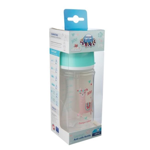 CANPOL ANTIKOLICKÁ FĽAŠA ŠIR. 240 ml 35/221