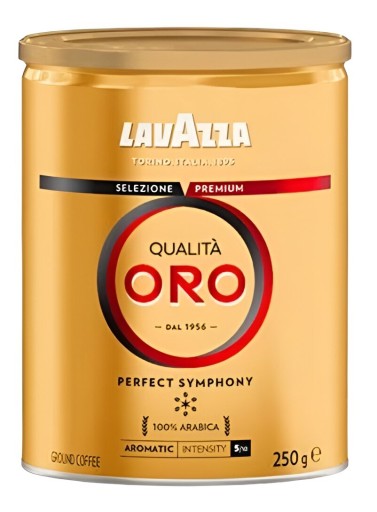 Lavazza Qualita Oro - Mletá káva 250g - Plechovka