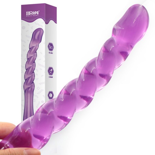 PROFILOVANÝ GÉLOVÝ DILDO ANÁLNA A VAGINÁLNA PENETRÁCIA