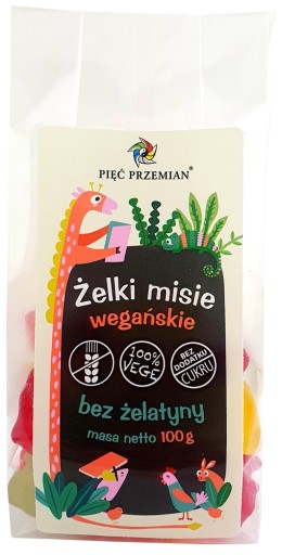 Lahodné MEDVEDY VEGÁNSKE ŽELÉ BEZ CUKRU 100g