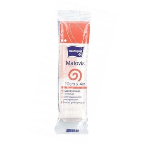 Obväzový obväz, podporný pás, 4 m x 10 cm
