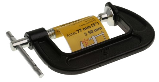 MODELÁRSKA TEPLÁRSKA SVORKA TYP G 3'' 77 mm