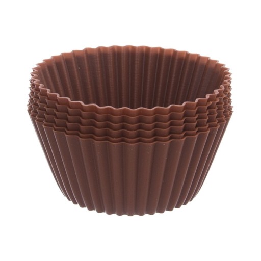 6x SILIKONOVÉ formy na pečenie muffinov a mafinov