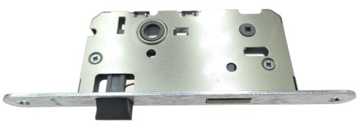 JANIA Zámok na dvere 72/55 mm WC - predný 220/20 mm strieborný ľavá strana