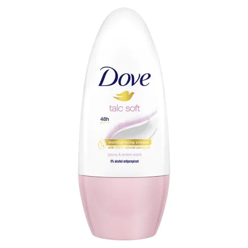 DOVE Women TALC SOFT 50ml ROLL-ON antiperspirant