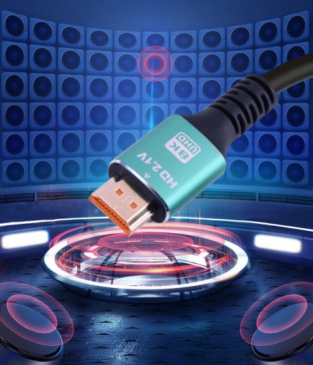 Kábel HDMI 2.1 ULTRA HIGH SPEED UHD 8K 4K 120Hz 2m
