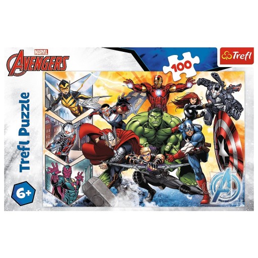 MARVEL PUZZLE SILA AVENGERS AVANGERS 100 KUSOV.