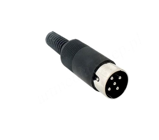 DIN zástrčka 5pin 5p (590) pre zástrčku kábla (1137)