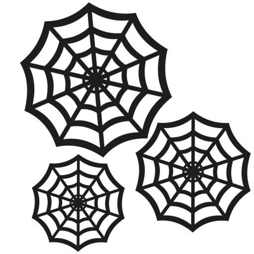 Halloweenska súprava dekoračných dekorácií na stôl
