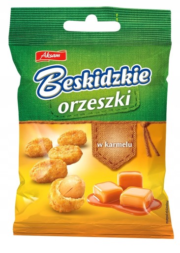 KASKAM ORECHY V KARAMELI 70G