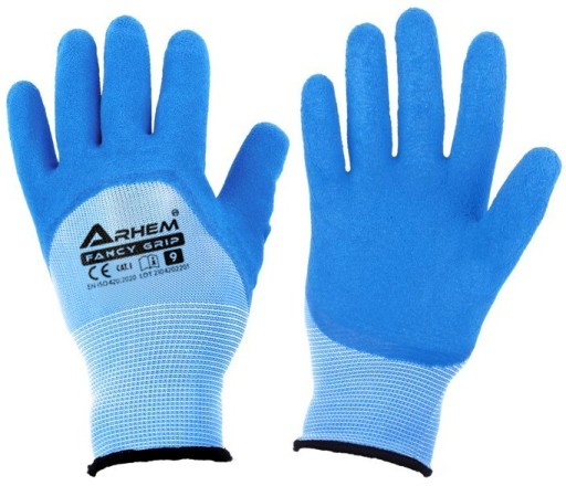 Ochranné pracovné rukavice Strong Foam Latexové rukavice Strong Arhem veľkosť 7