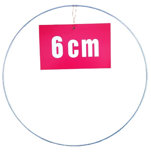 STRIEBORNÝ prsteň/ráfik pre lapače snov a makramé 6 cm