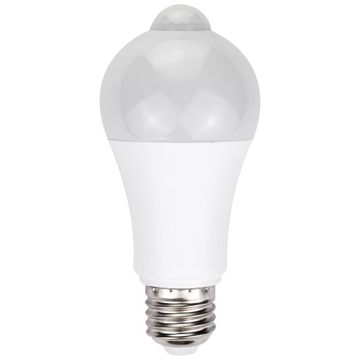E27 LED žiarovka 12W PIR MOTION a TWILIGHT senzor
