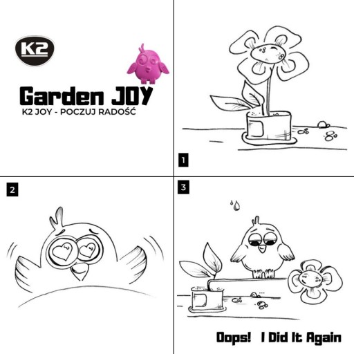 Osviežovač vzduchu do auta K2 JOY GARDEN pre autá PTASZEK