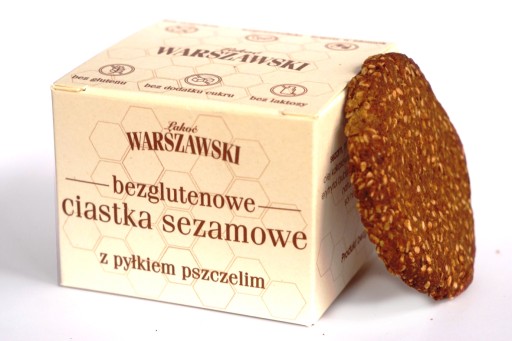 Varšavské sezamové sušienky s včelím peľom