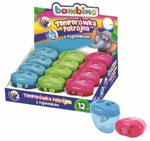 TROJITÝ BRÚSOK S NÁDOBOU BAMBINO mix