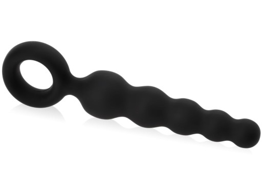 Silikónová análna sonda guľôčkový análny kolík stimulujúci análny kolík 9 cm