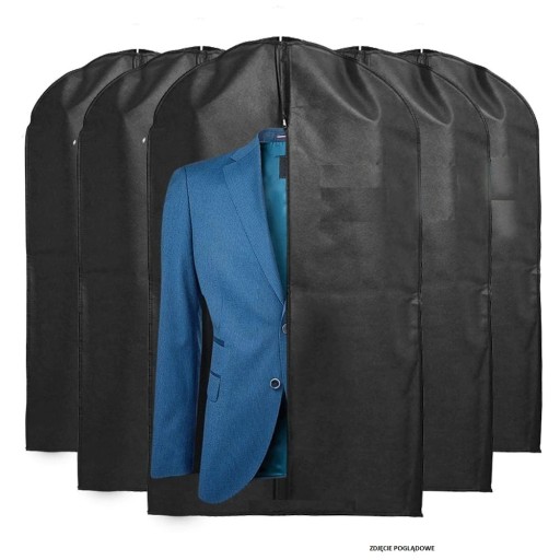 POTAH NA OBLEČNÝ OBLEK 60x90cm TAŠKA NA Zips