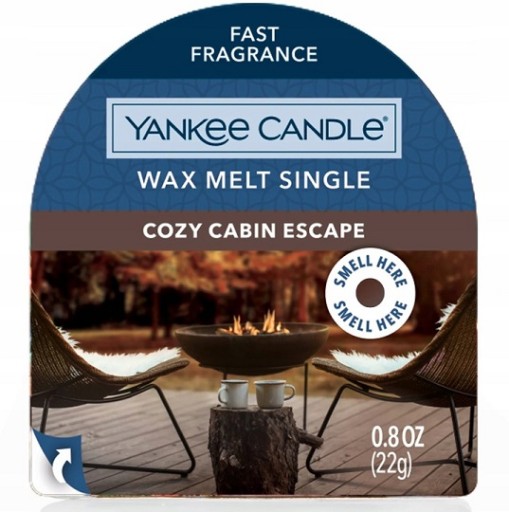 YANKEE SVIEČKA VOSK VOSK ÚTULNÝ CABIN ESCAPE 22g
