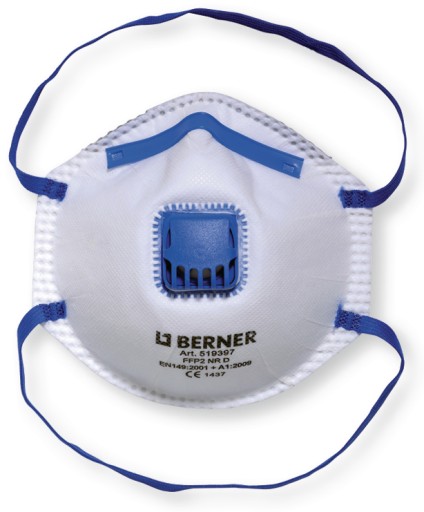 BERNER FFP2 PROTIPRACHOVÁ MASKA 1 KUS