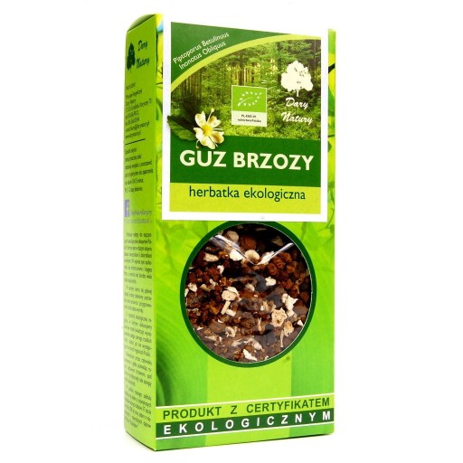 Brezový gombík (čaga) eko čaj 50g