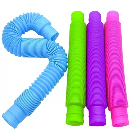 Rúrky Senzorické Rúrky Pop Tubes Set XXL 20 ks