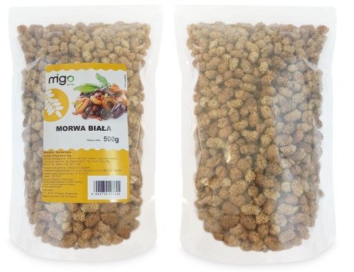 SUŠENÁ MORUŠA BIELA 500g prírodná - MIGOgroup